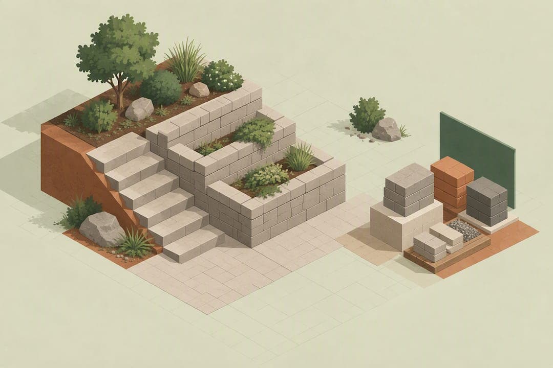 Retaining Wall Costs for Homeowners: $3,000–$10,000 and a 3D Planning Tool