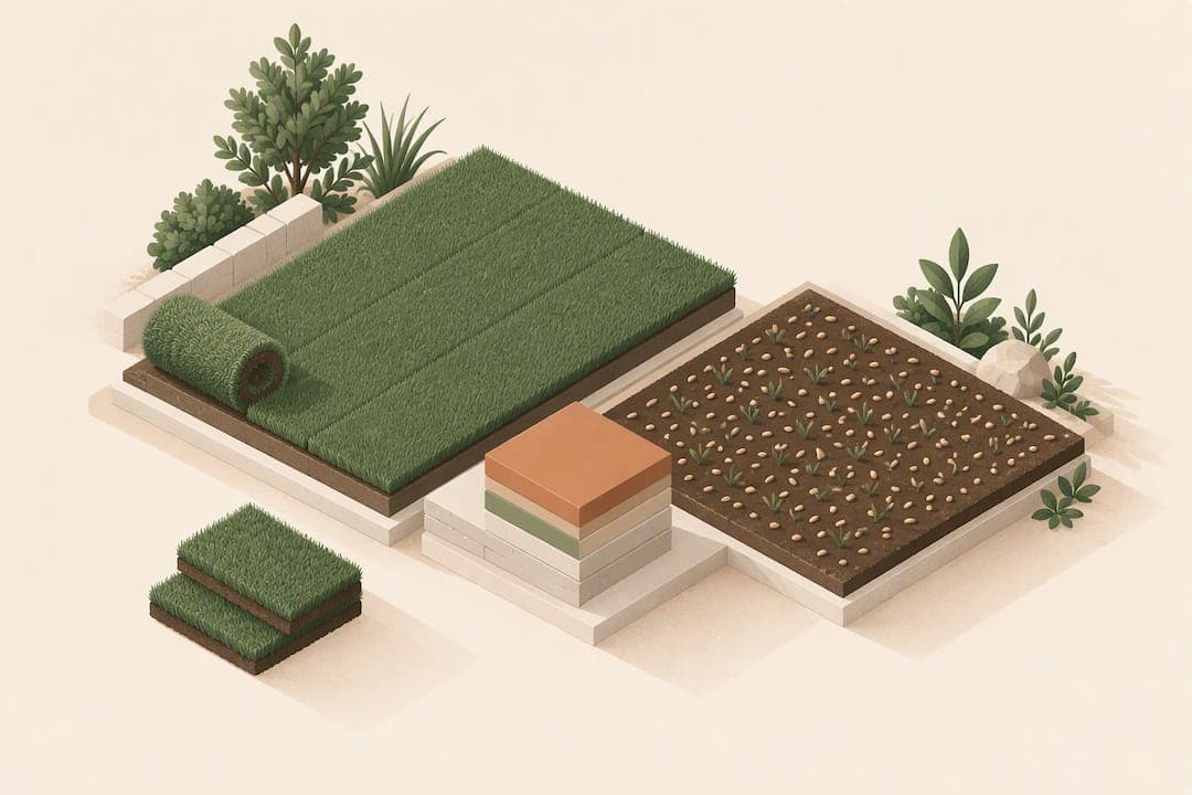 Sod or Seed: Homeowners' Checklist and 3D Cost Estimates