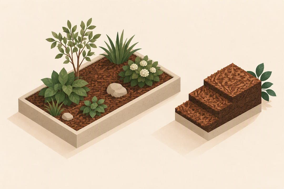 Landscape Material List: 3–4 Inches of Mulch, No Quantity Guesswork