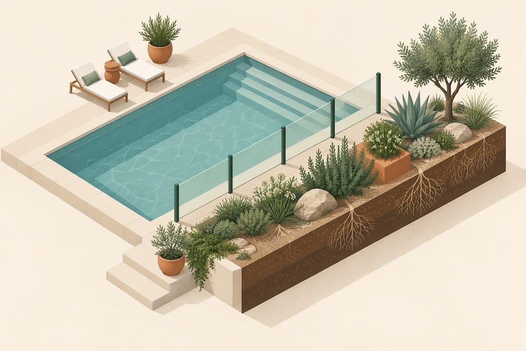 13 Pool Landscaping Ideas That Balance Beauty, Roots, and Safety