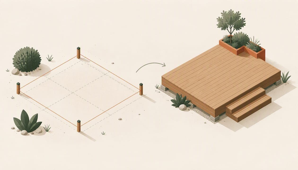 Deck Layout Planning: From Stakes and String to a 3D Plan