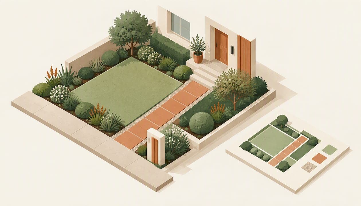 Front Yard Landscaping: A Practical Plan, Costs and Layout